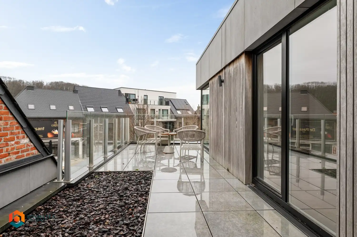 Prachtige penthouse met 2 slpkrs en 4 terrassen in centrum Beerzel foto 17