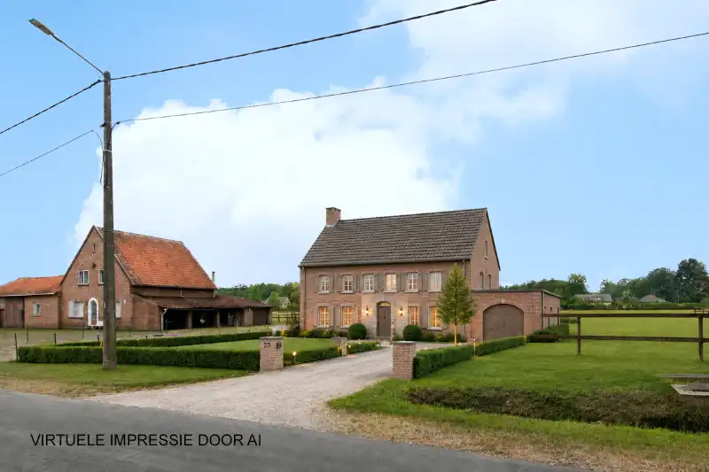 Bouwgrond van 10 aren op unieke locatie, volledig groen omgeven foto 10