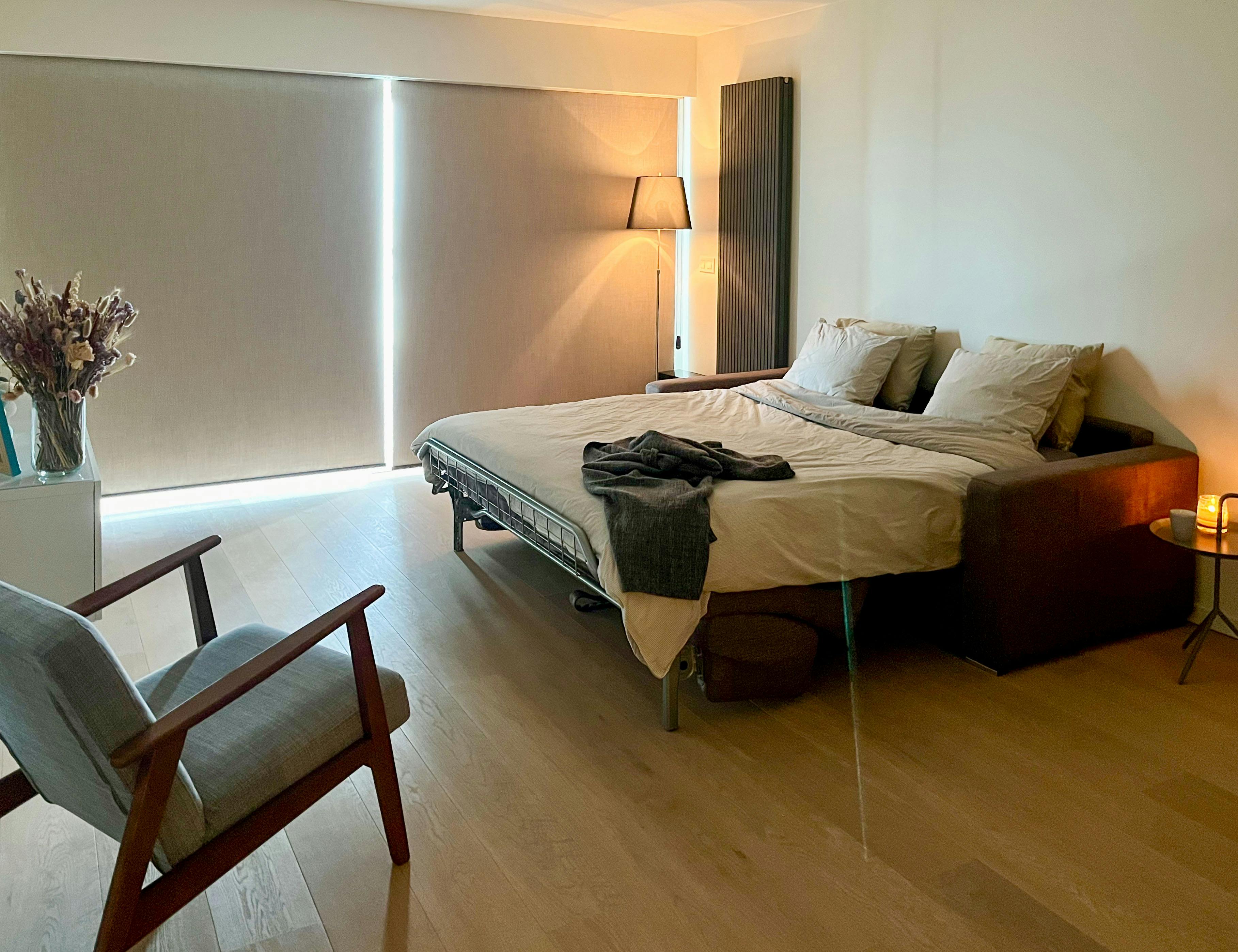 Gerenoveerd 1-slaapkamerappartement met frontaal zeezicht! foto 9