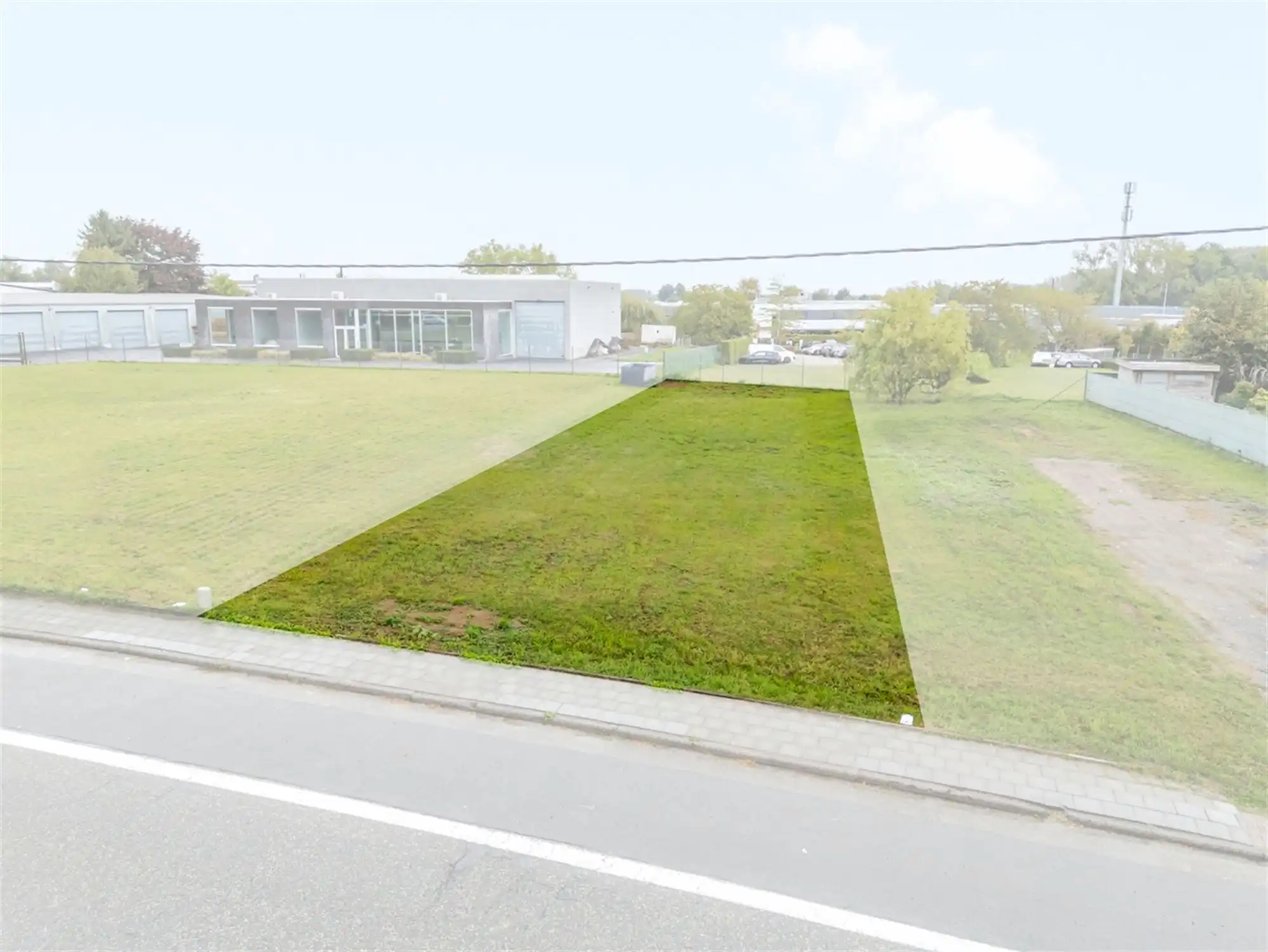 Perceel BOUWGROND van 547m² voor HALF OPEN BEBOUWING foto 5
