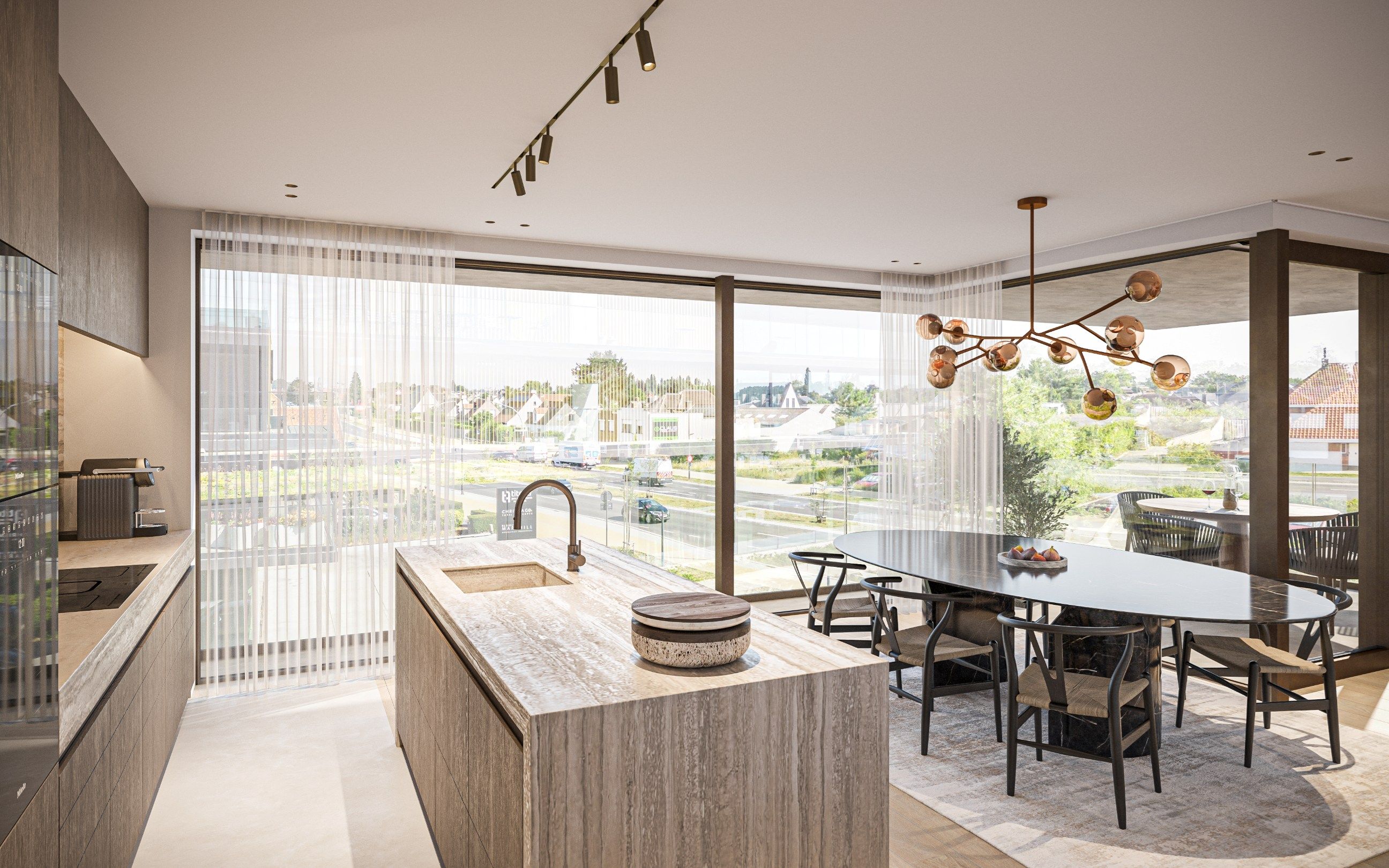 Res. Westlane: 2 slaapkamer appartement met terras te Knokke foto 8