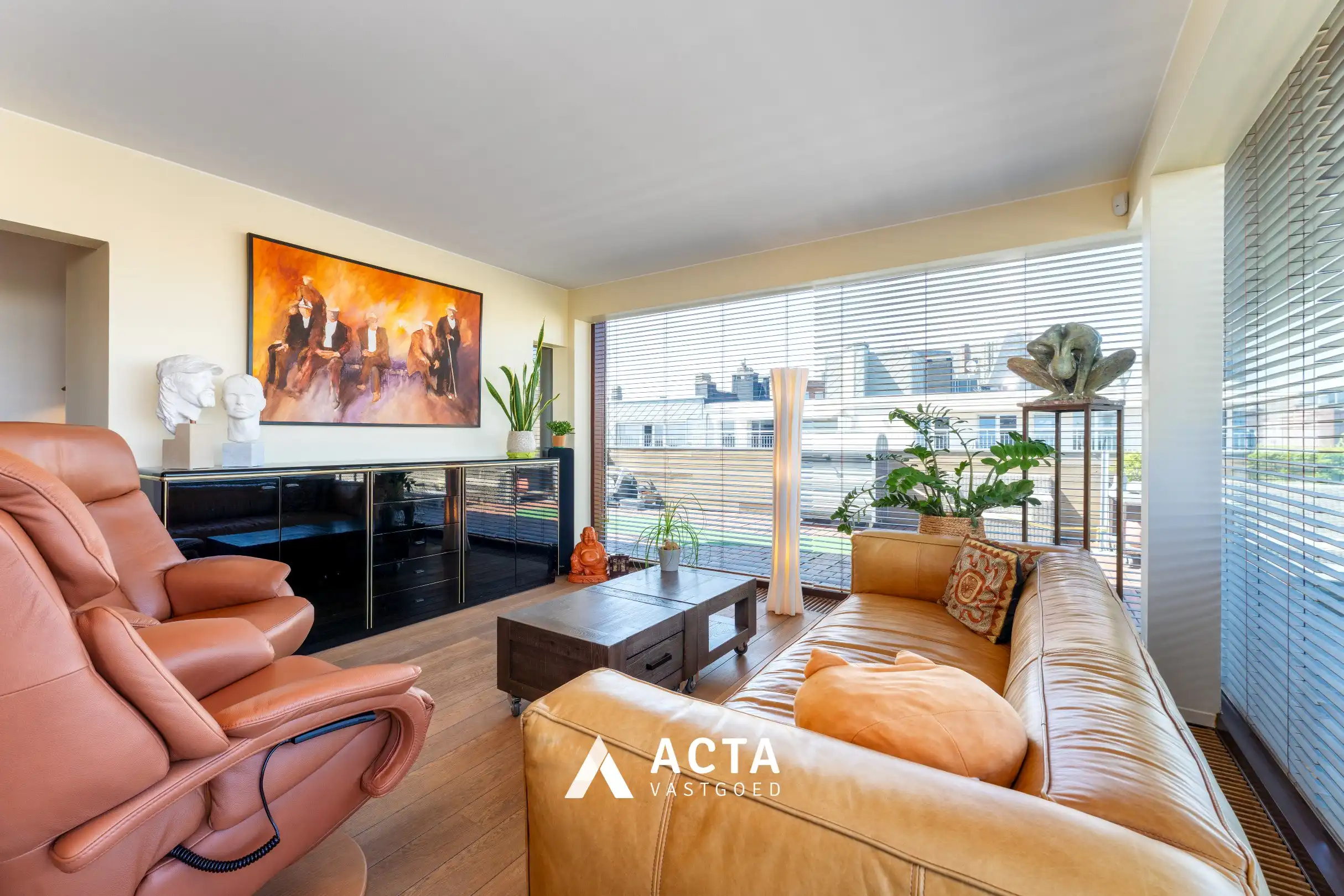 Luxueus dakappartement met 3 slaapkamers en panoramische terrassen in hartje Oostende foto 4
