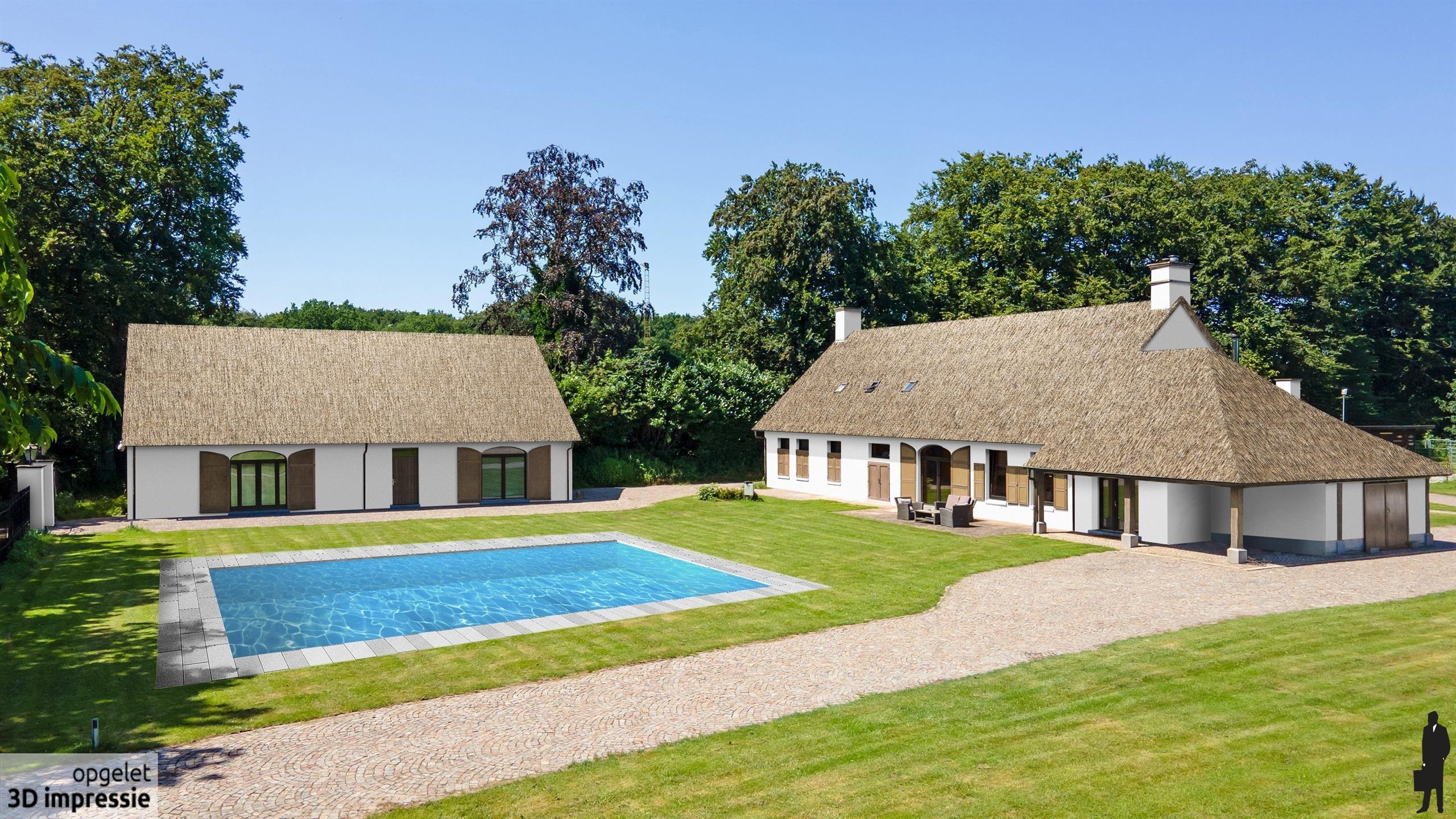 Luxe kangoeroe-villa te Sint-Job met paardenacc. op ca. 1,2 HA! foto 2