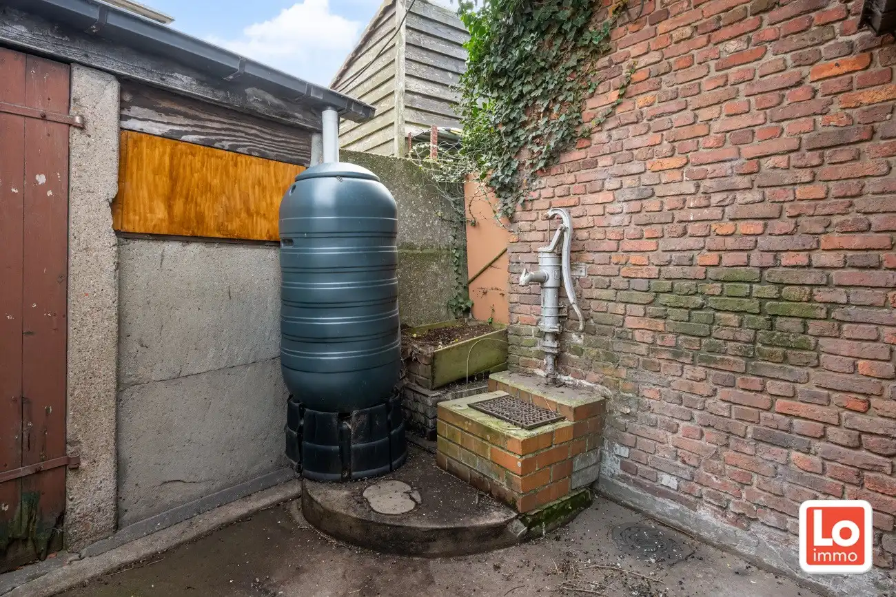 Leuke halfopen starterswoning met afzonderlijke garage en koertje op landelijke locatie in Mendonk. foto 15