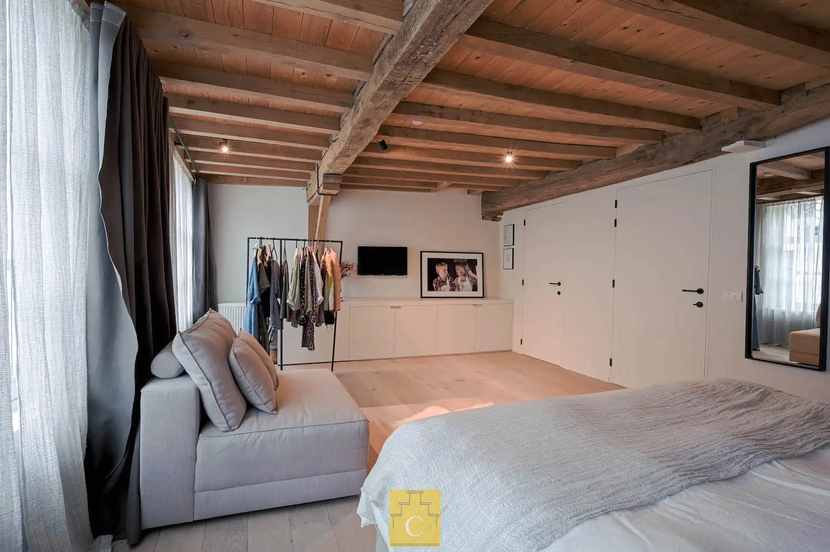 exclusief trapgevelhuis met lift en terras en tuin aan de rei nabij Sint-Jakobskerk en palend aan het Sebrechtspark foto 47