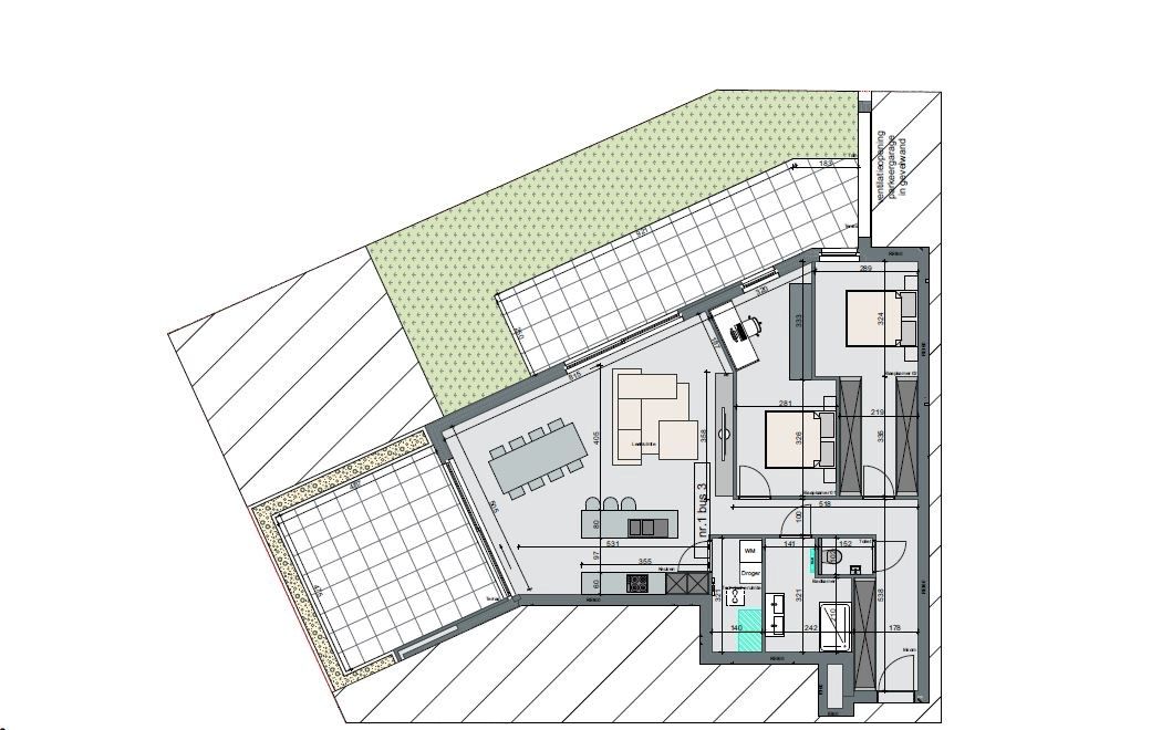 Zeer ruim nieuwbouwappartement + autostaanplaats op het gelijkvloers TE KOOP in 'residentie Daniël & Zozima'. foto 5