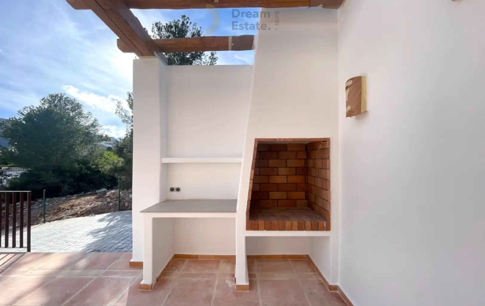 Luxe Ibiza-Style Villa met Panoramisch Bergzicht foto 20