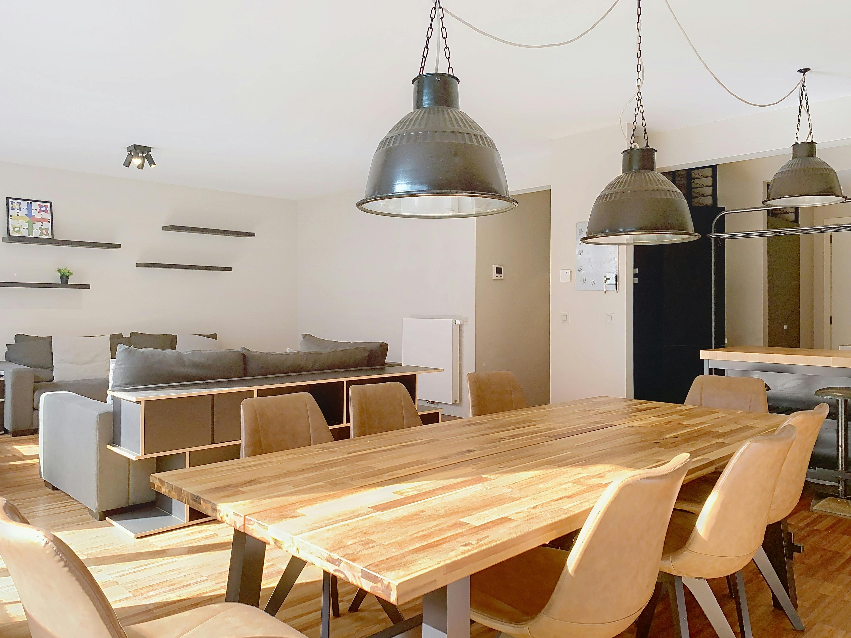 Dansaert - Ruim bemeubeld appartement met parking te huur foto 4