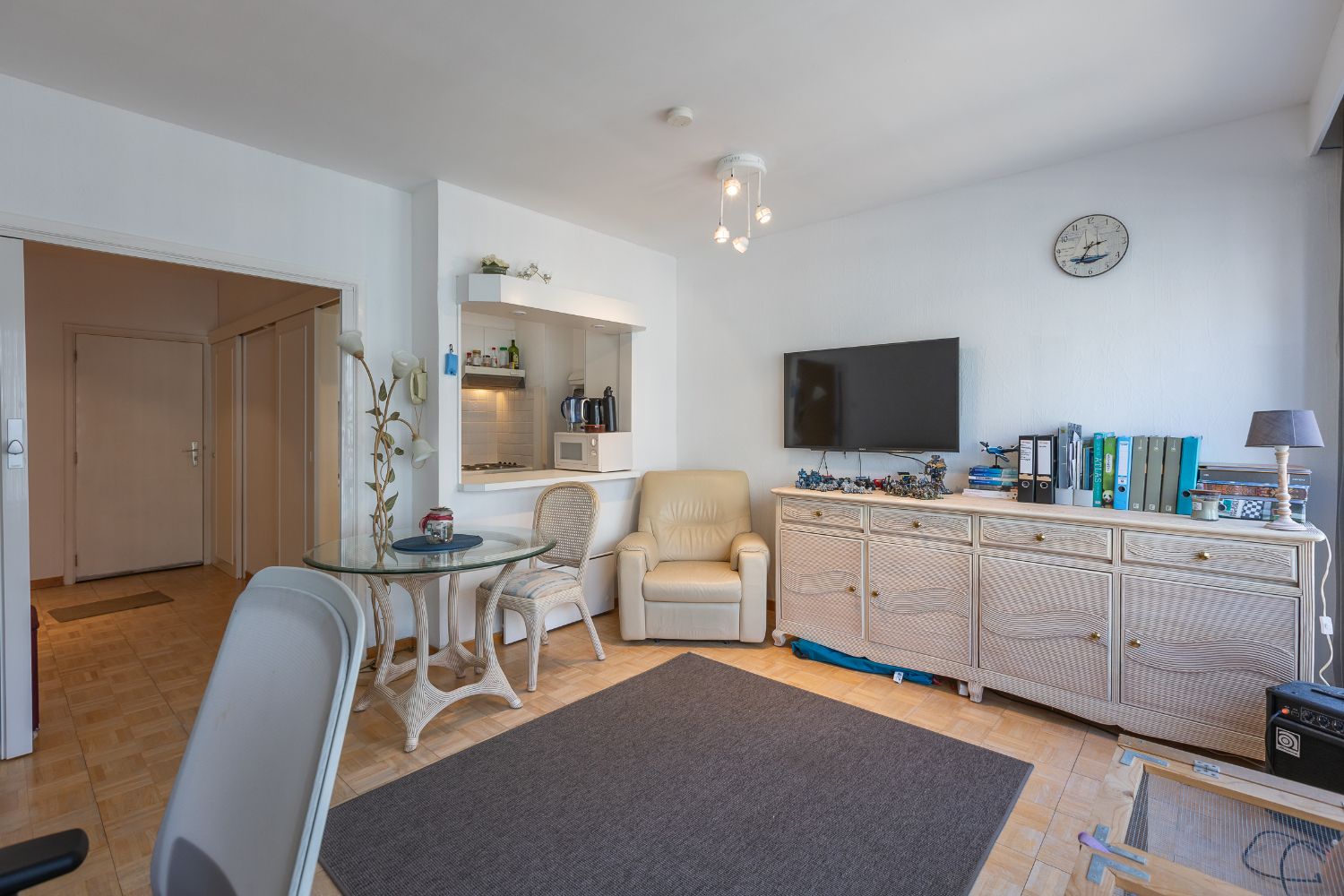 Gemeubelde en instapklare studio in Residentie Wimbledon – Middelkerke foto {{pictureIndex}}