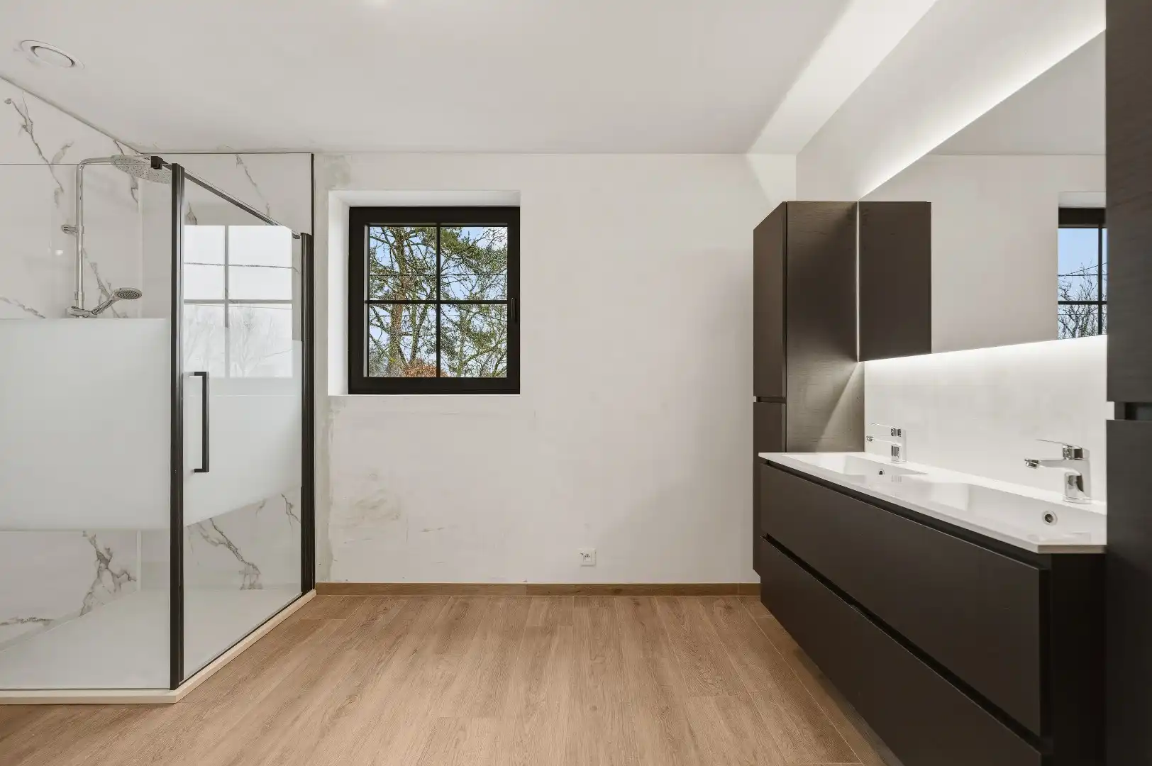 Prachtige nieuwbouw half open bebouwing met tuin en 3 slaapkamers te Zoutleeuw. foto 17