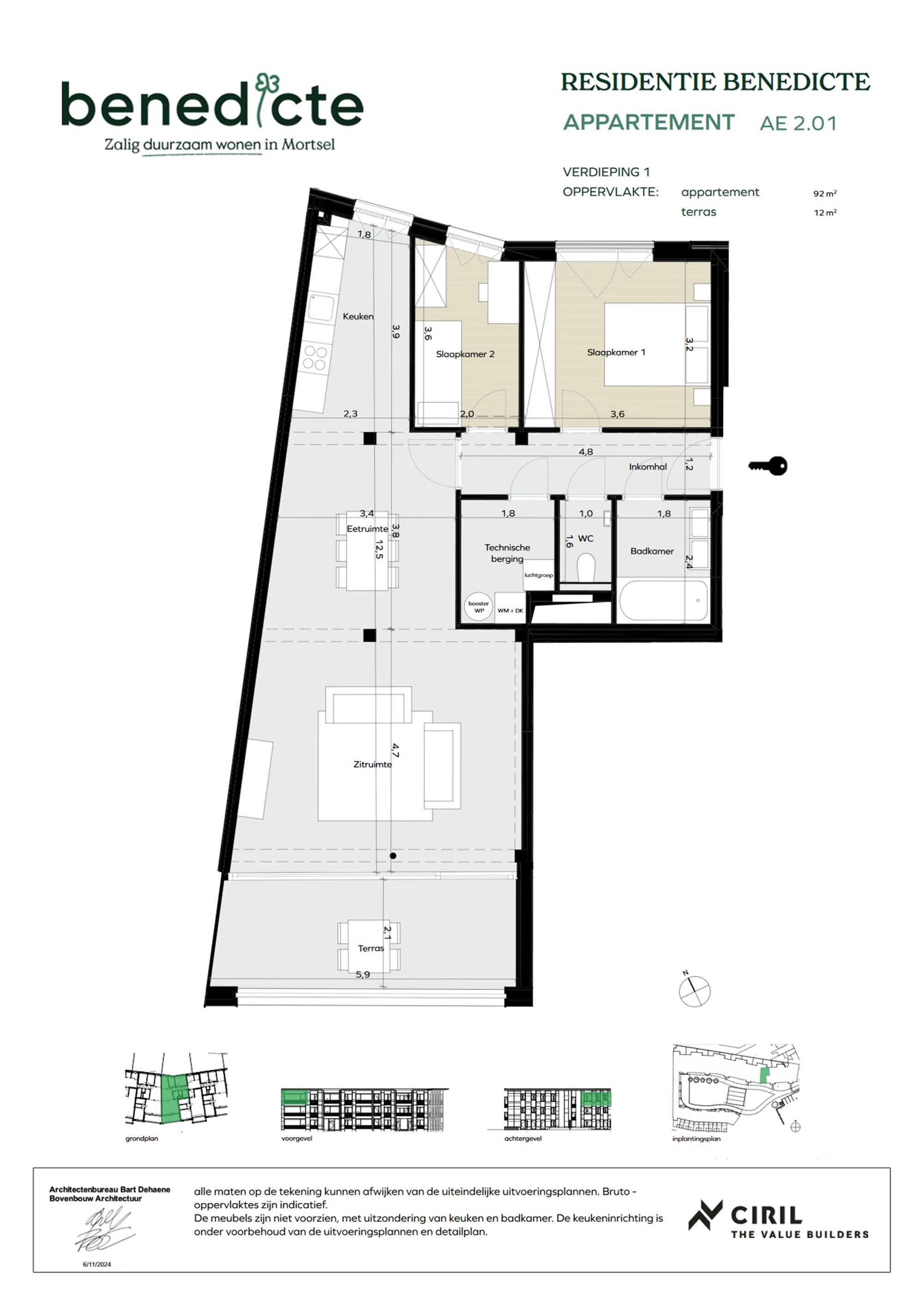 Appartement met terras foto 15