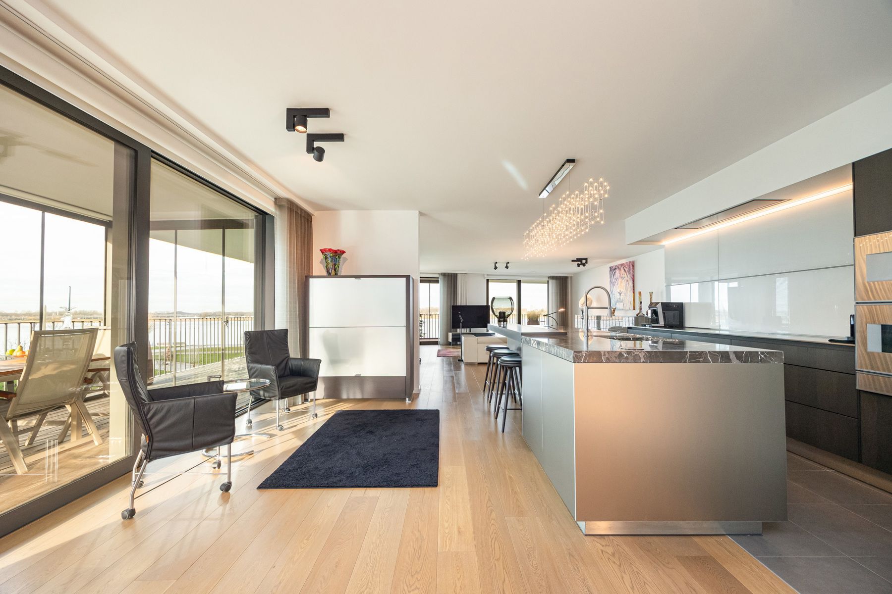 Riant luxe apppartement van 213 m² met Scheldezicht  foto 16