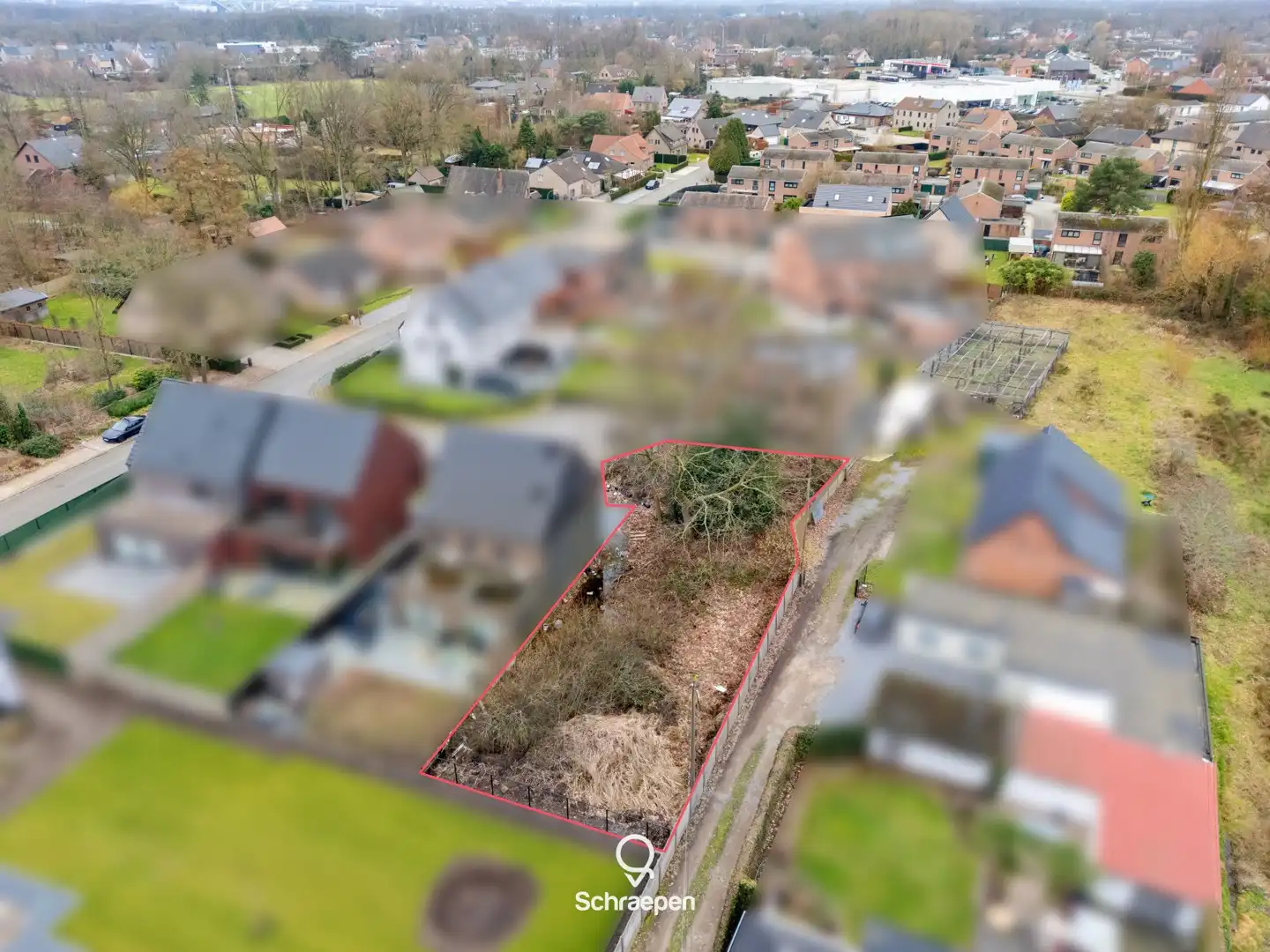 Mooie bouwgrond voor halfopen bebouwing van circa 6,5 are nabij Zonhoven-centrum! foto 7