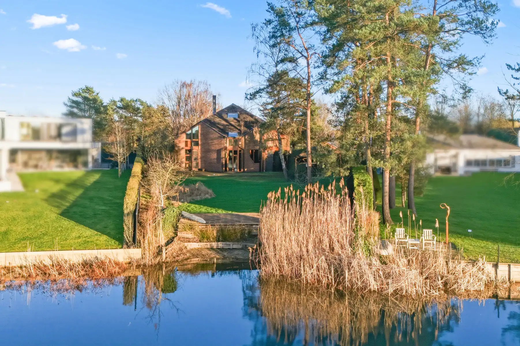 Architecturale villa aan het meer te KEERBERGEN foto 38