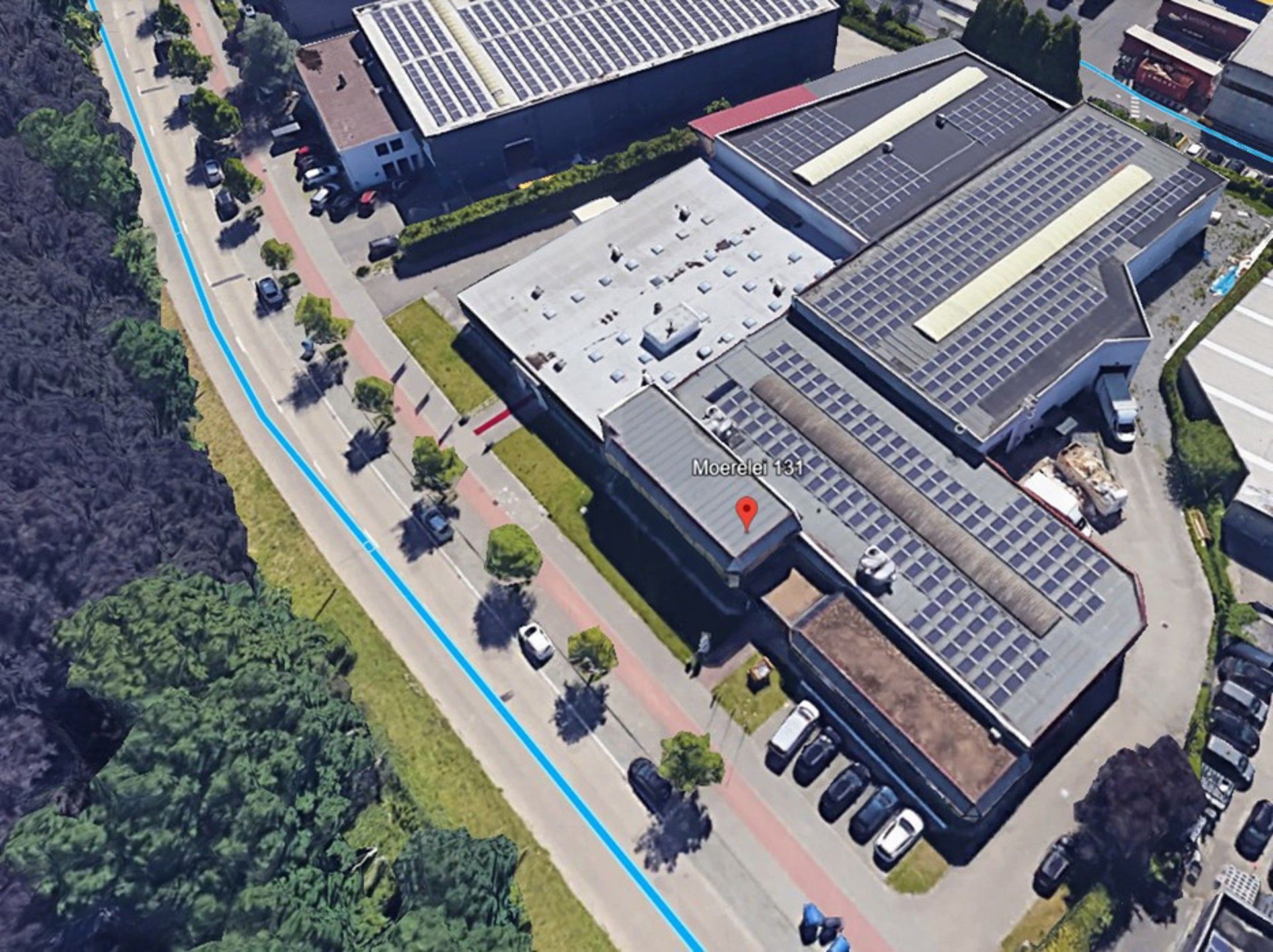 Magazijn met gelijkvloers kantoor foto 7