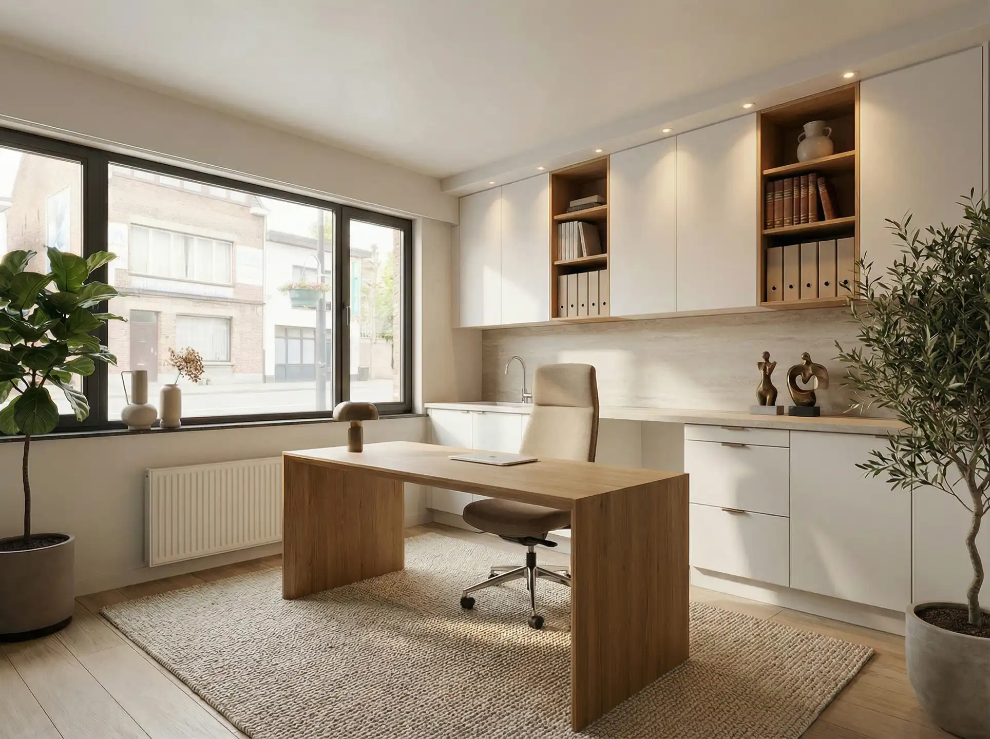 Ruim handelsgelijkvloers op toplocatie te Hove centrum foto 7