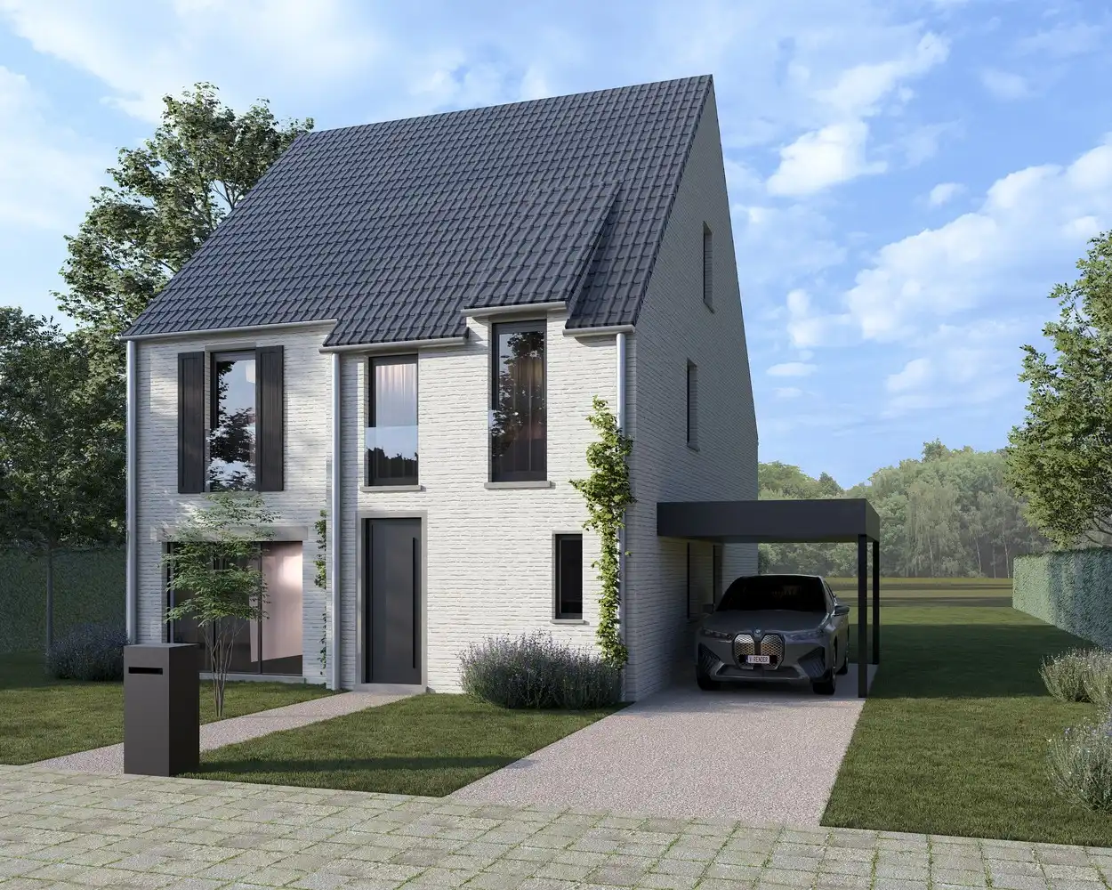 VILLA GRENSZICHT – Moderne nieuwbouwwoning met drie slaapkamers op een prachtig perceel in Lanaken foto 2