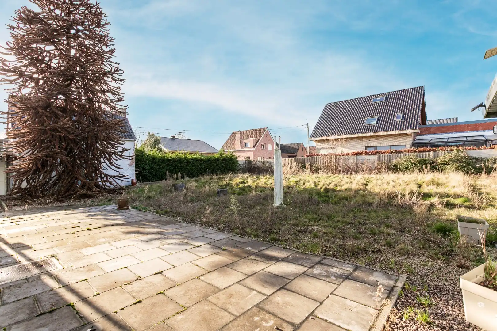 Te renoveren fermette met 3 slpk, bijgebouw en garage en mogelijkheid tot uitbreiding (bouwgrond) foto 11