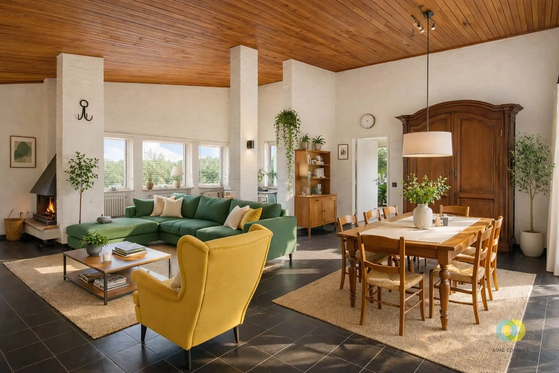 Ruime villa met praktijkmogelijkheden en zicht op groen foto 7