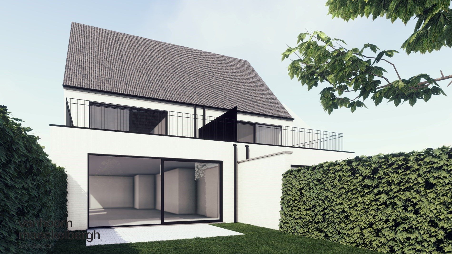 Modern duplexappartement met 3 slaapkamers en zonneterras in centrum Ichtegem foto 3