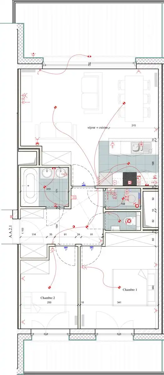 Prachtig appartement - 2 Kamers + TERRAS foto 17