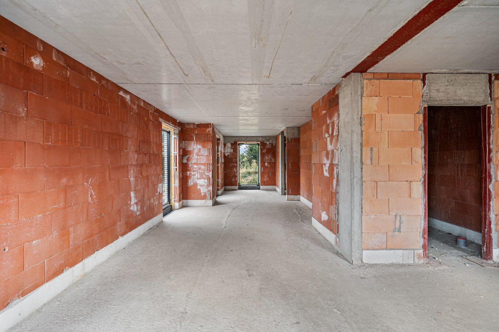 Nieuw halfopen BEN-woning in een doodlopende straat, aan een groenzone foto 9