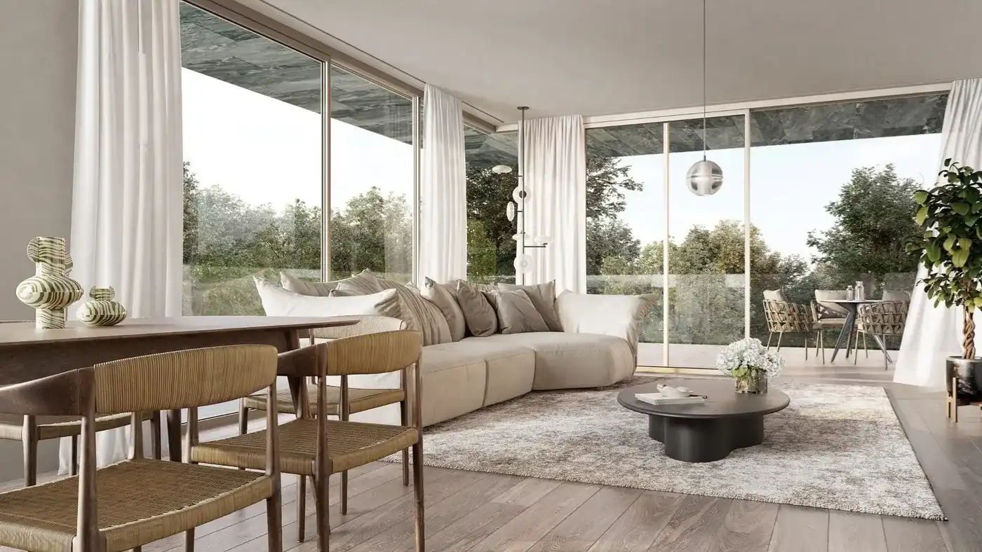 Modern villa-appartement op het gelijkvloers in Schilde - 's-Gravenwezel met 2 slaapkamers, hoog afwerkingsniveau, bewoonbare oppervlakte 142m² en 35m² terras foto 7