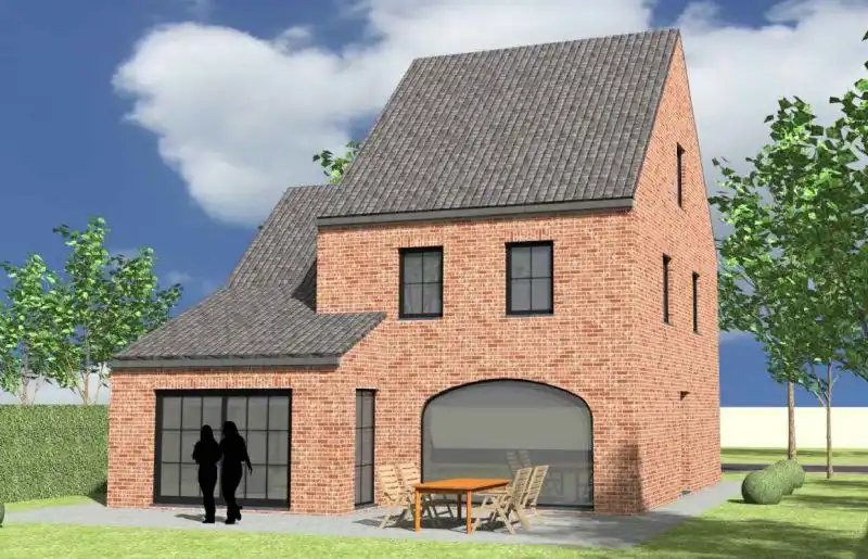 Nieuw te bouwen alleenstaande woning te Assebroek. foto 2