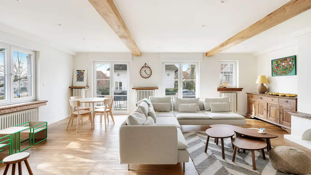 Subliem gerenoveerde koppelvilla op 150m van het strand te koop! foto 4