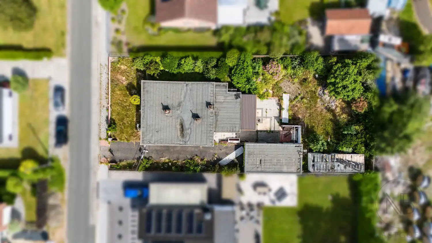 Bouwgrond met vergunning voor tweewoonst! foto 2