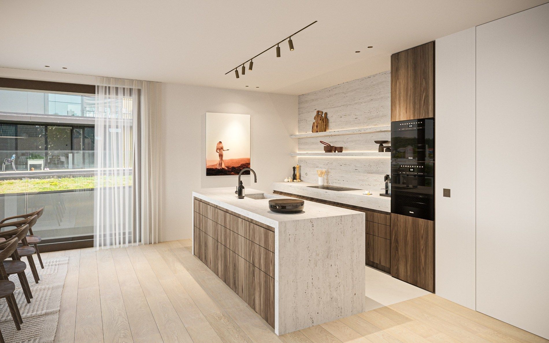 Res. Westlane: 2 slaapkamer appartement op centrale ligging te Knokke  foto 11