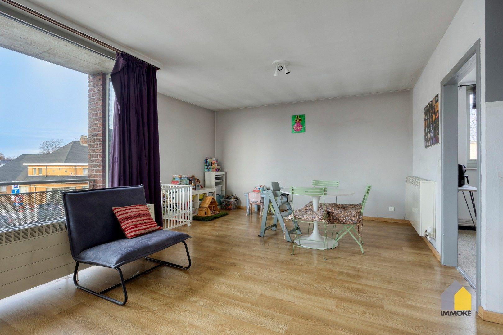 Appartement (161 m²) met ruime woonkamer en 3 slaapkamers. foto 4