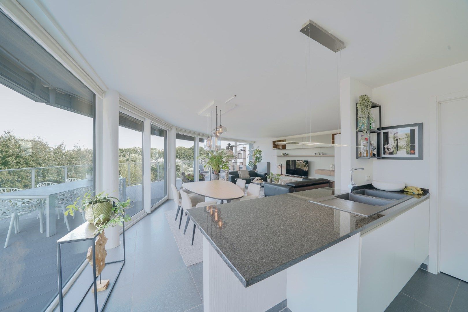 Penthouse met royaal terras en uniek zicht op de duinen foto 16