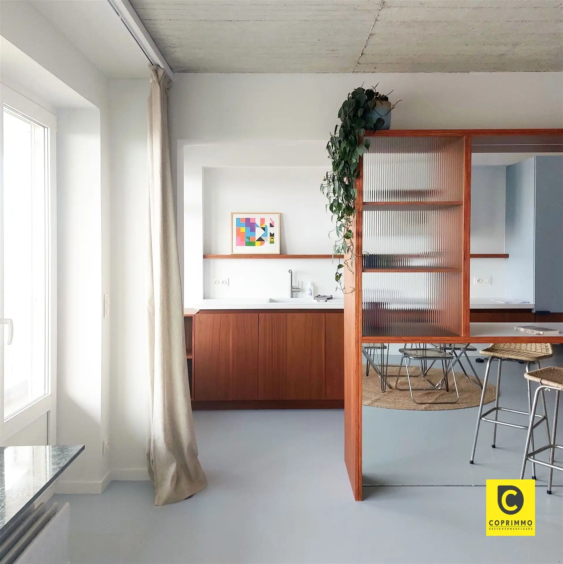 Uniek gerenoveerd 2 slpk app en terras! foto 2