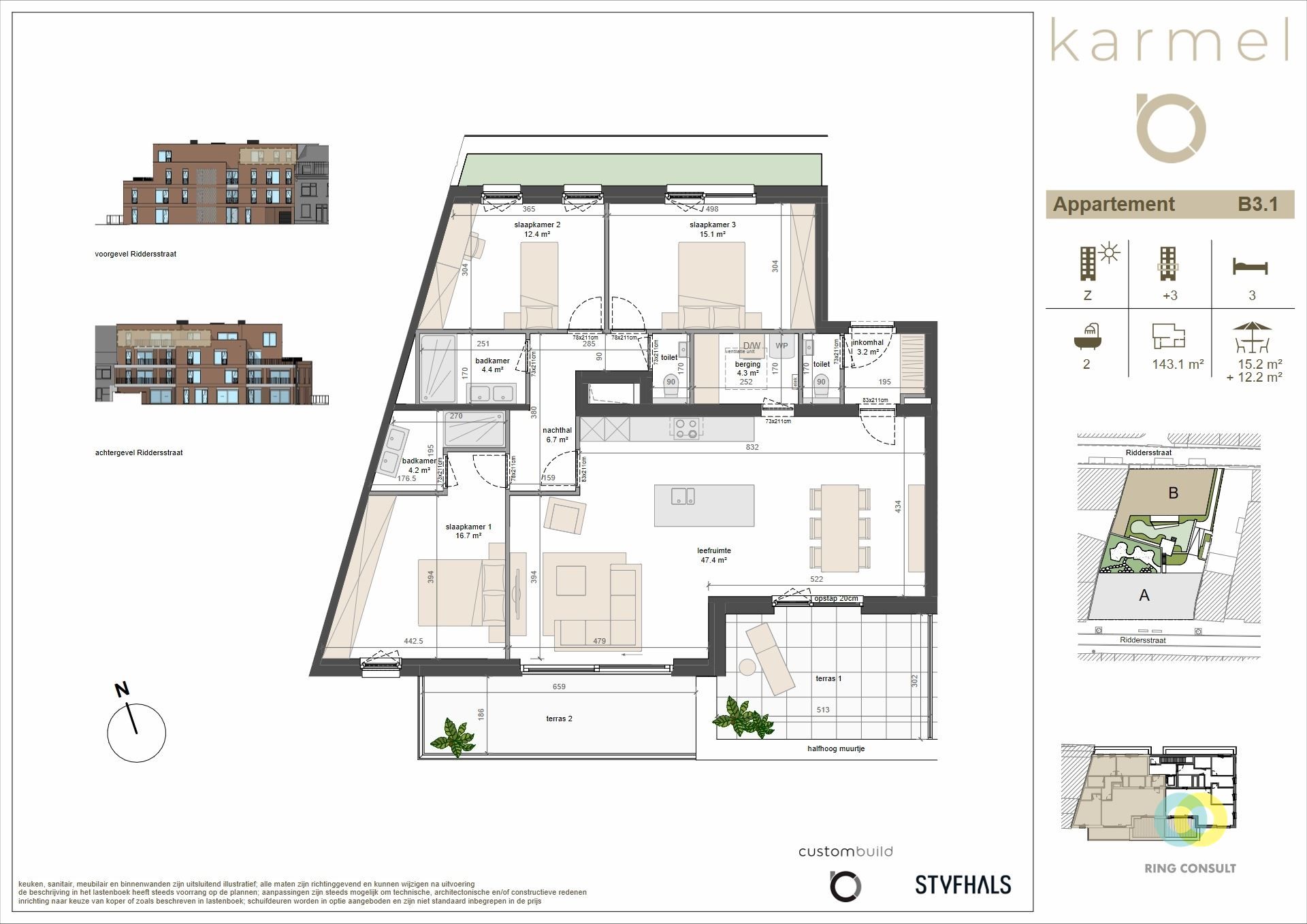 nieuwbouw appartement - PENTHOUSE foto 2