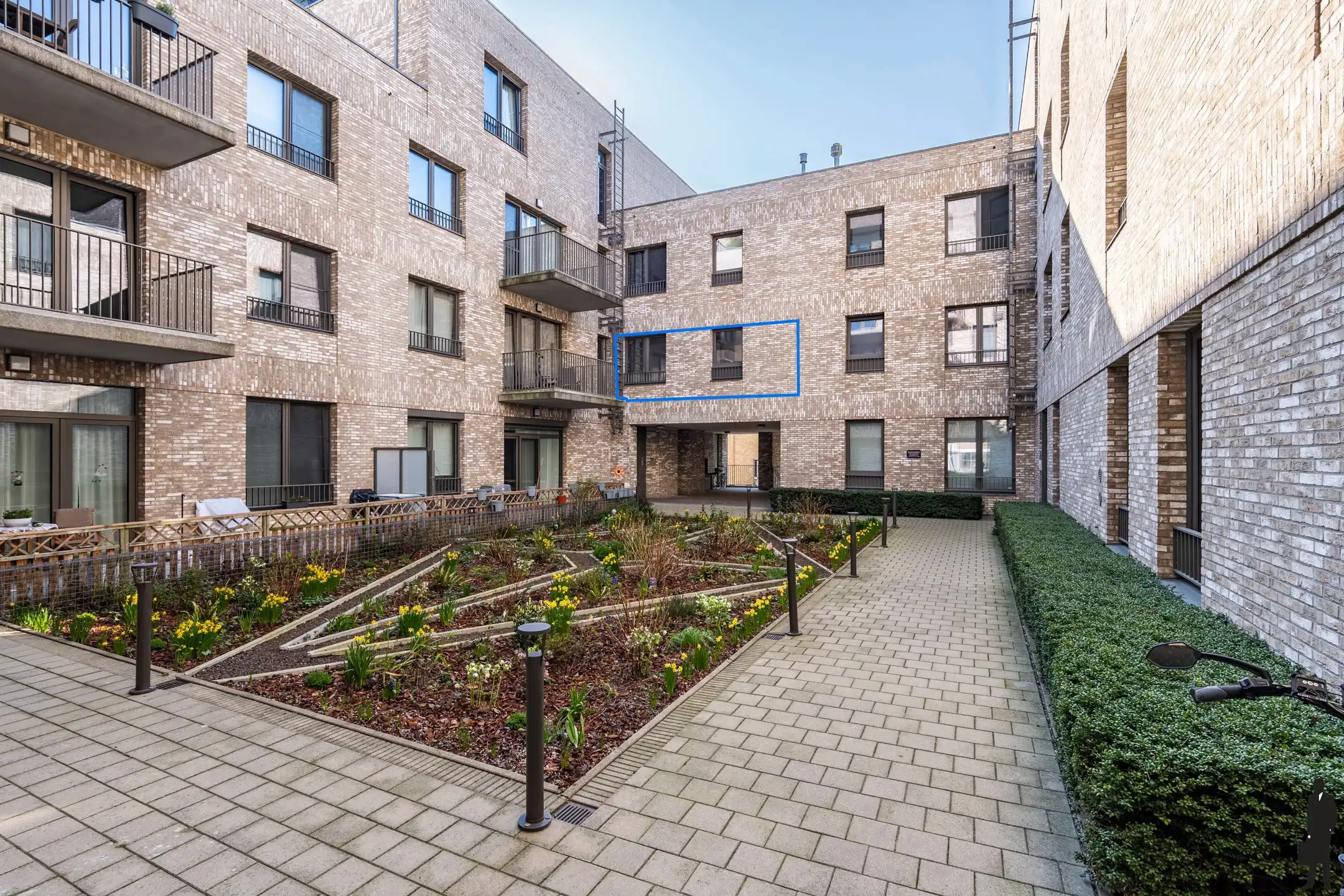 Lichtrijk appartement met 2 slaapkamers in Residentie 'Rose' foto {{pictureIndex}}