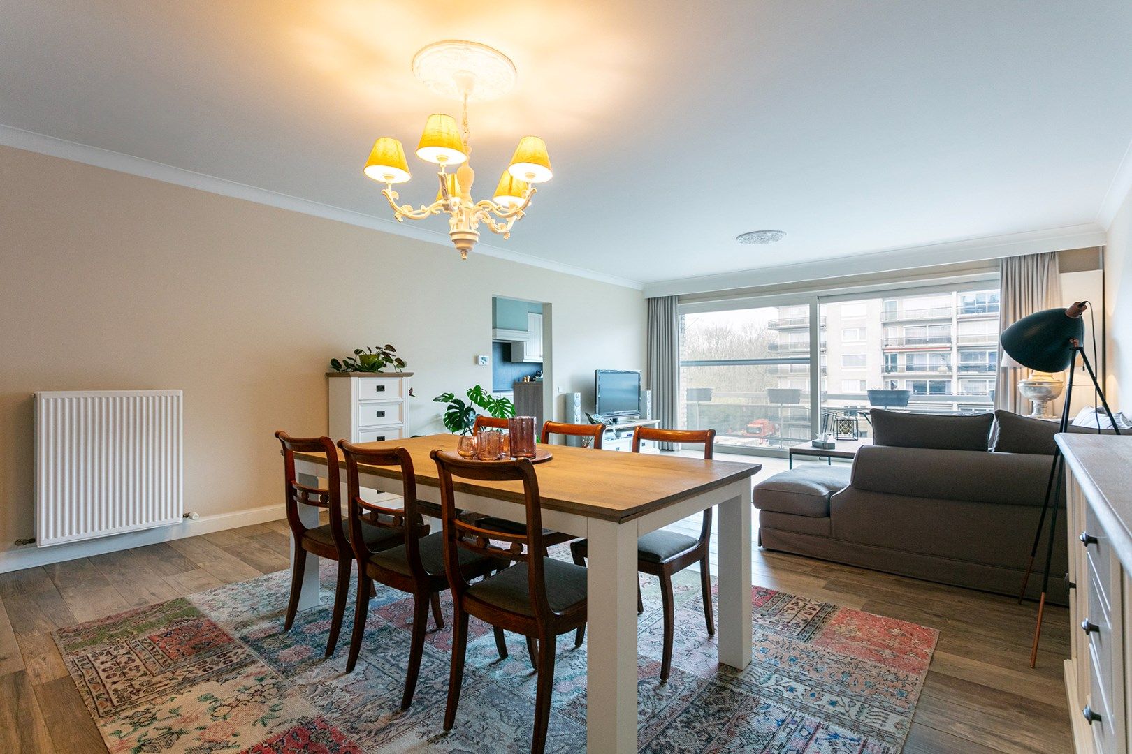 Luxueus en energiezuinig appartement (129m²) met 3 slaapkamers, twee terrassen en een garagebox! foto 5