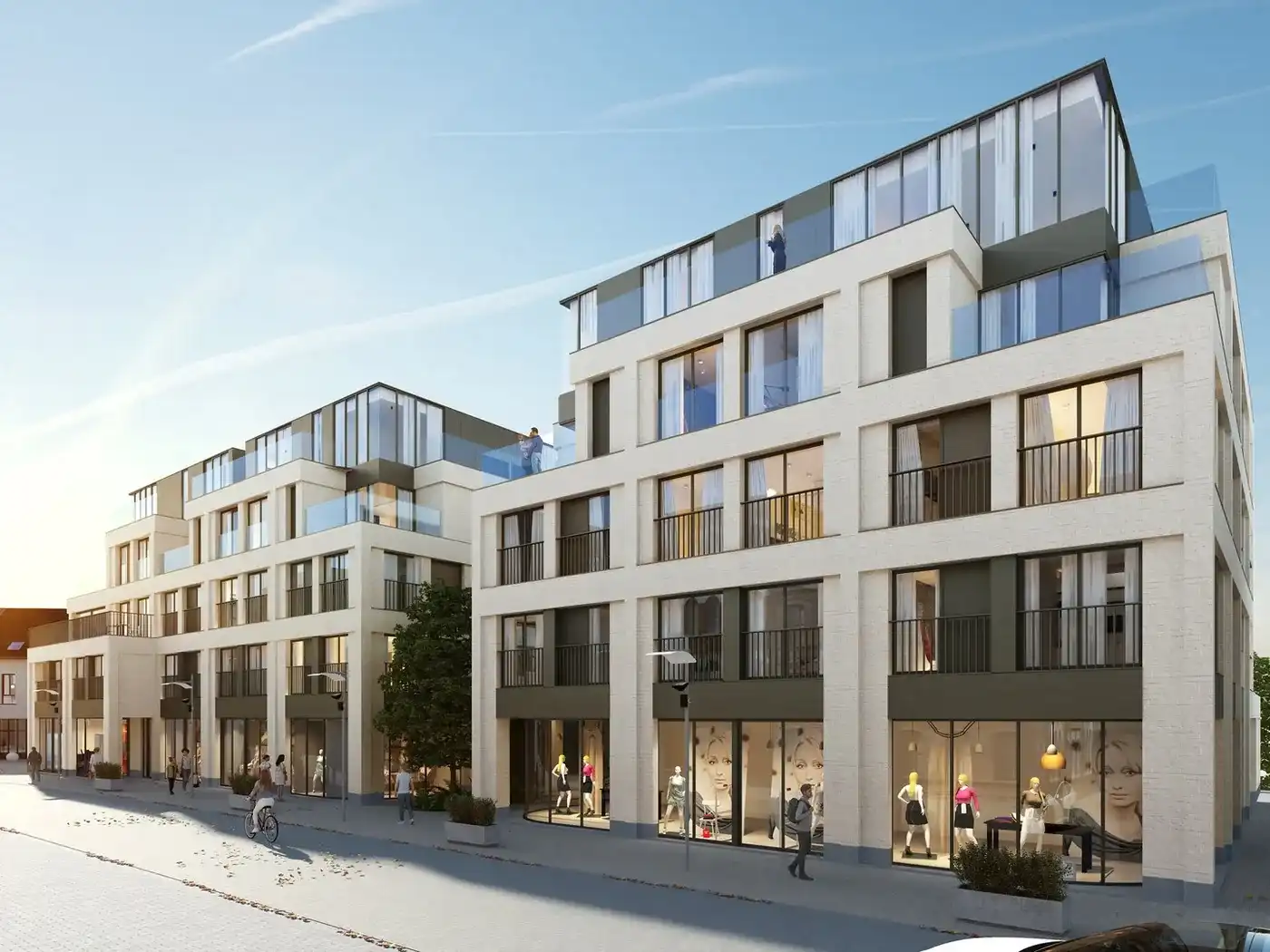 Nieuwbouwappartement met EPC A en terras in Wetteren te koop foto 2