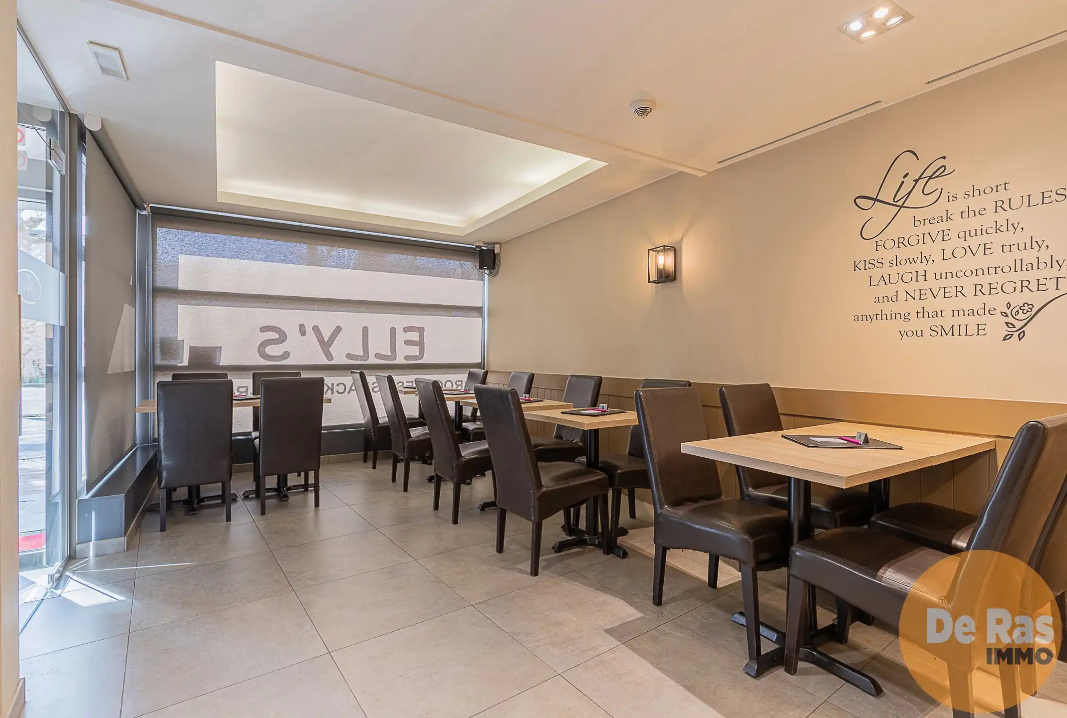 HERZELE – Florerende broodjeszaak op toplocatie met terras foto 3