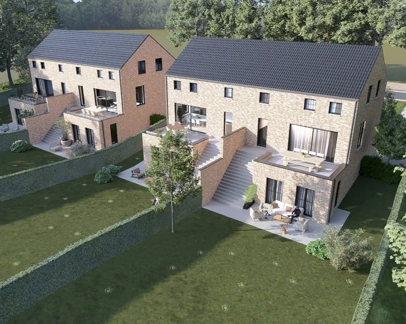 4 Hoogwaardig afgewerkte BEN-woningen op ruime percelen van 7a67ca tot 10a50ca nabij het centrum van As!  foto 4