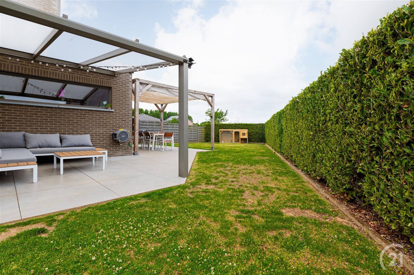 Moderne,  luxueuse  3 gevelwoning met tuin en carport op 3 are 77 foto 27