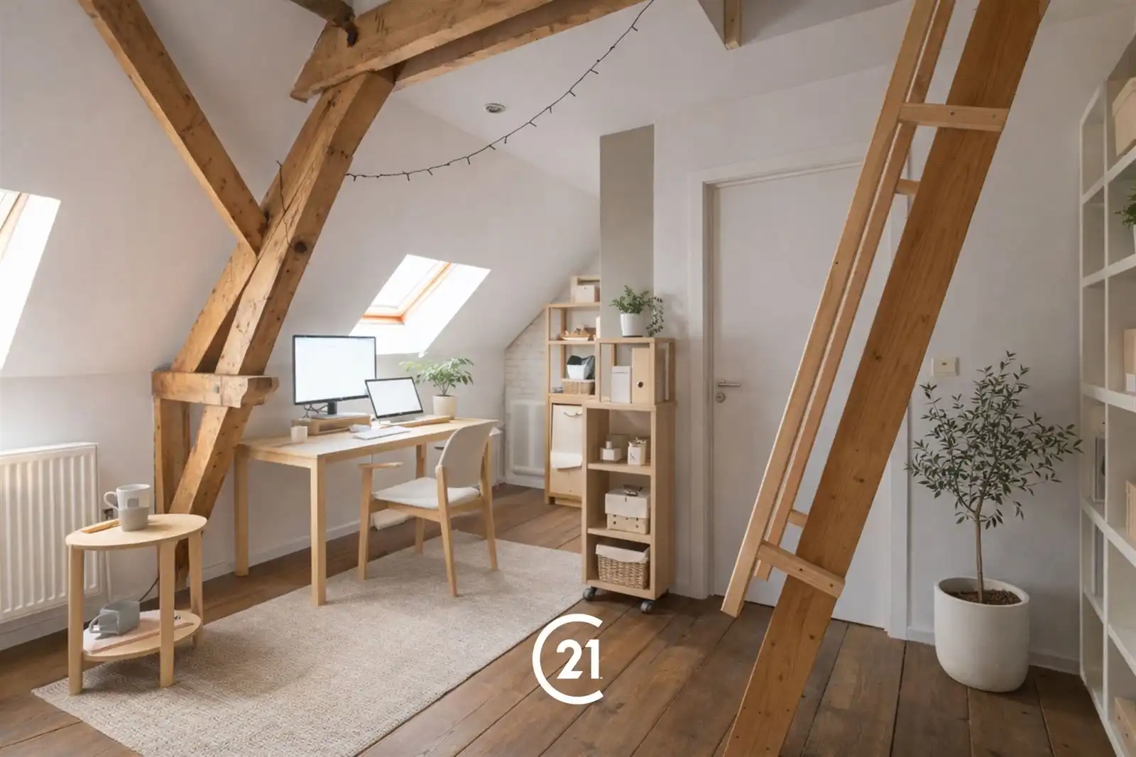 Charmante studio in herenhuis in het centrum van Gent. foto 3