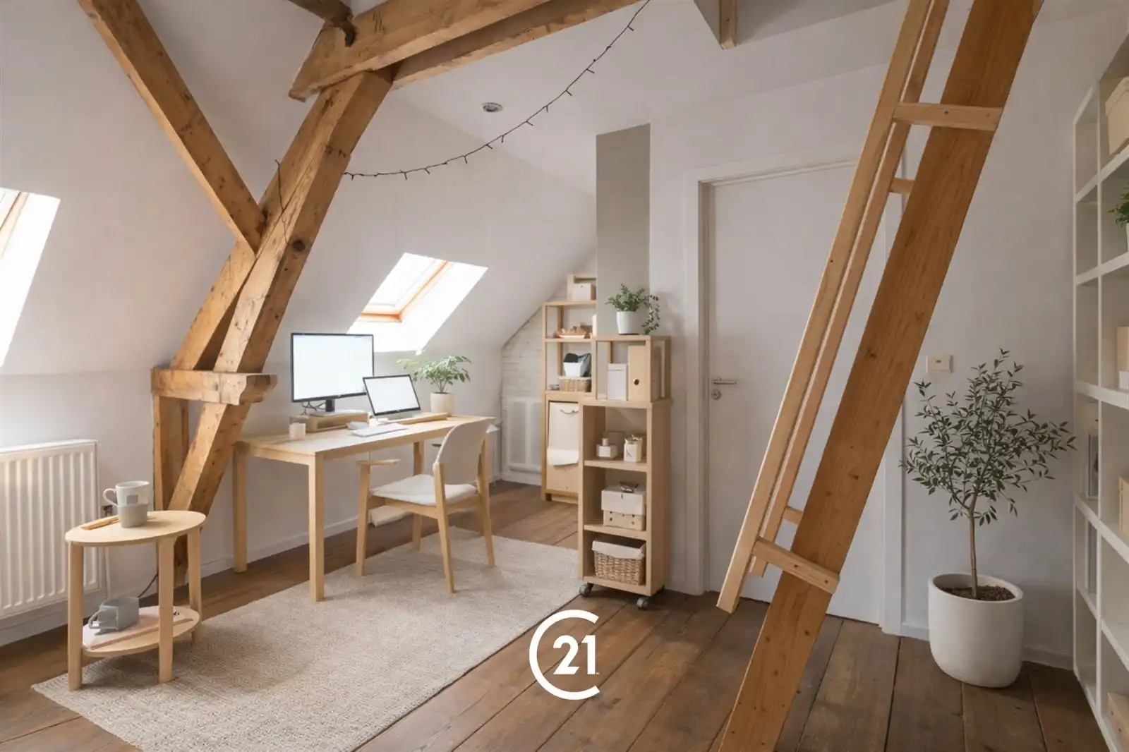 Charmante studio in herenhuis in het centrum van Gent. foto 3