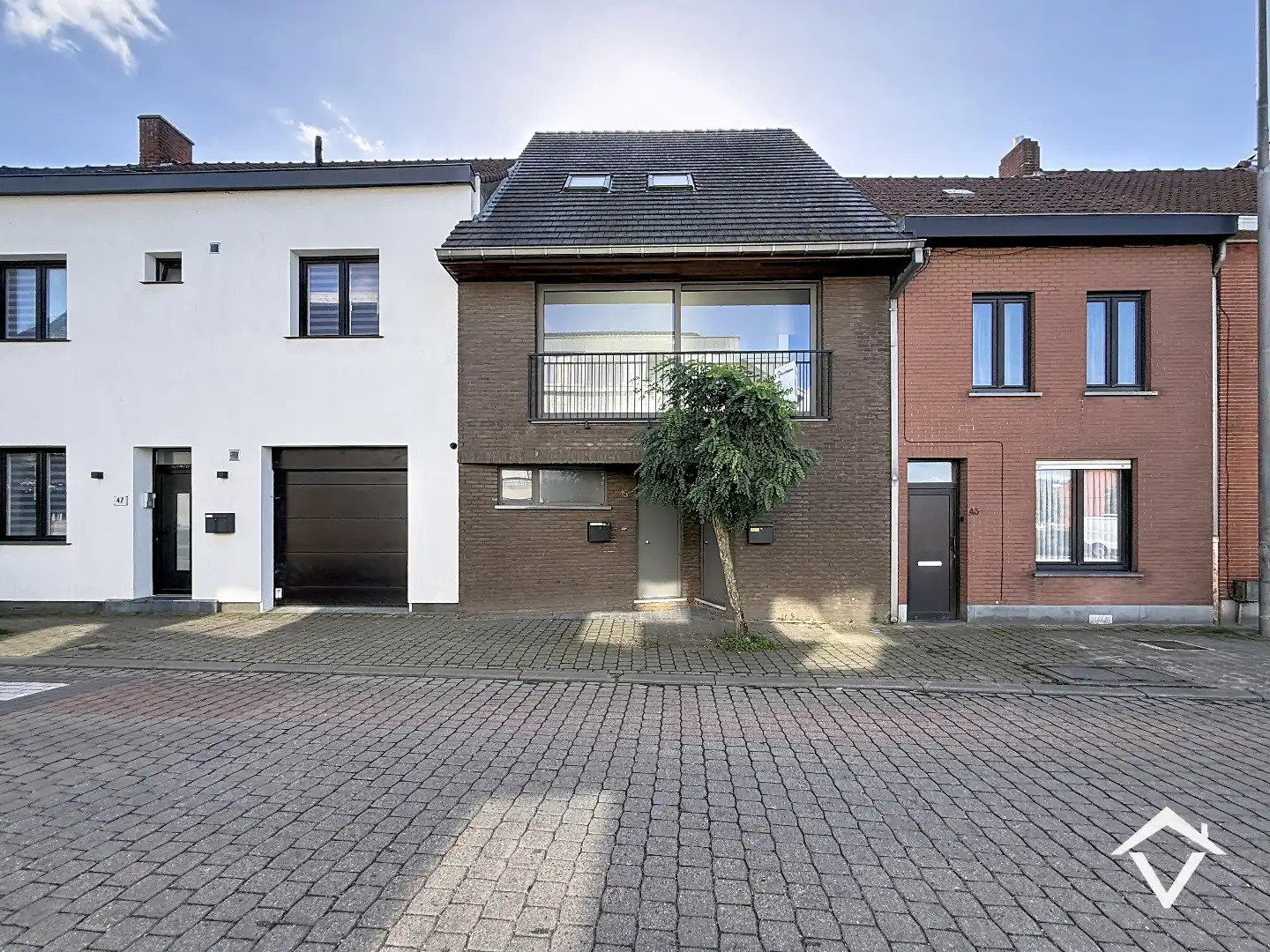 Ruime woning bestaande uit twee entiteiten met 4 slaapkamers en terras in centrum Tielt foto 25