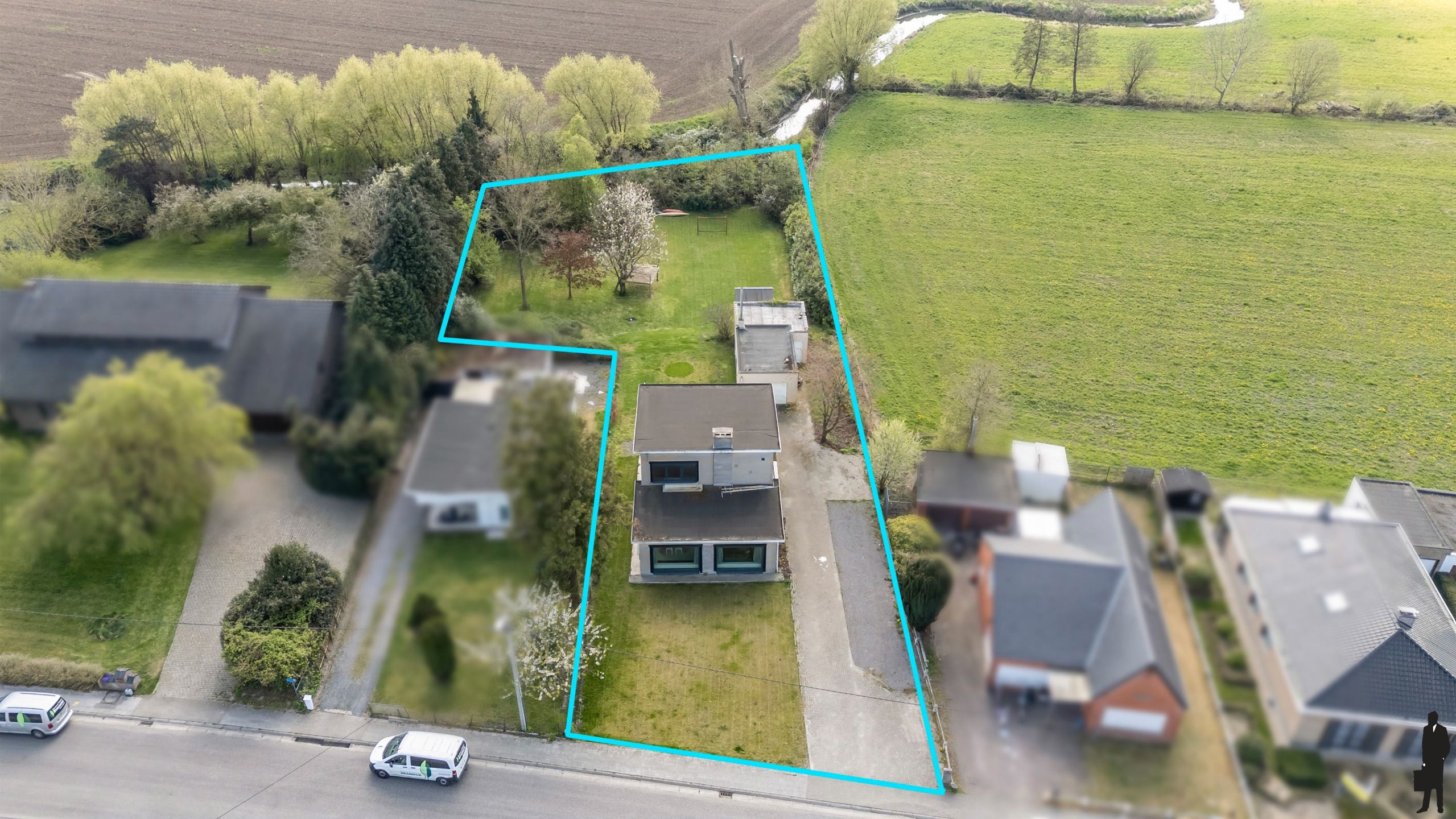 Hoofdfoto van de publicatie: Vrijstaande woning met grote tuin te Hofstade