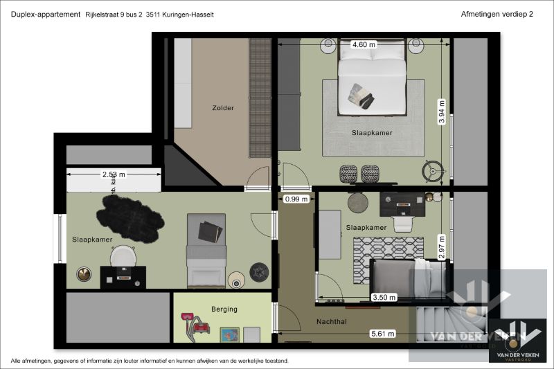 Ruime duplex met 3 slaapkamers in het groene Tuilt-Kuringen foto 18