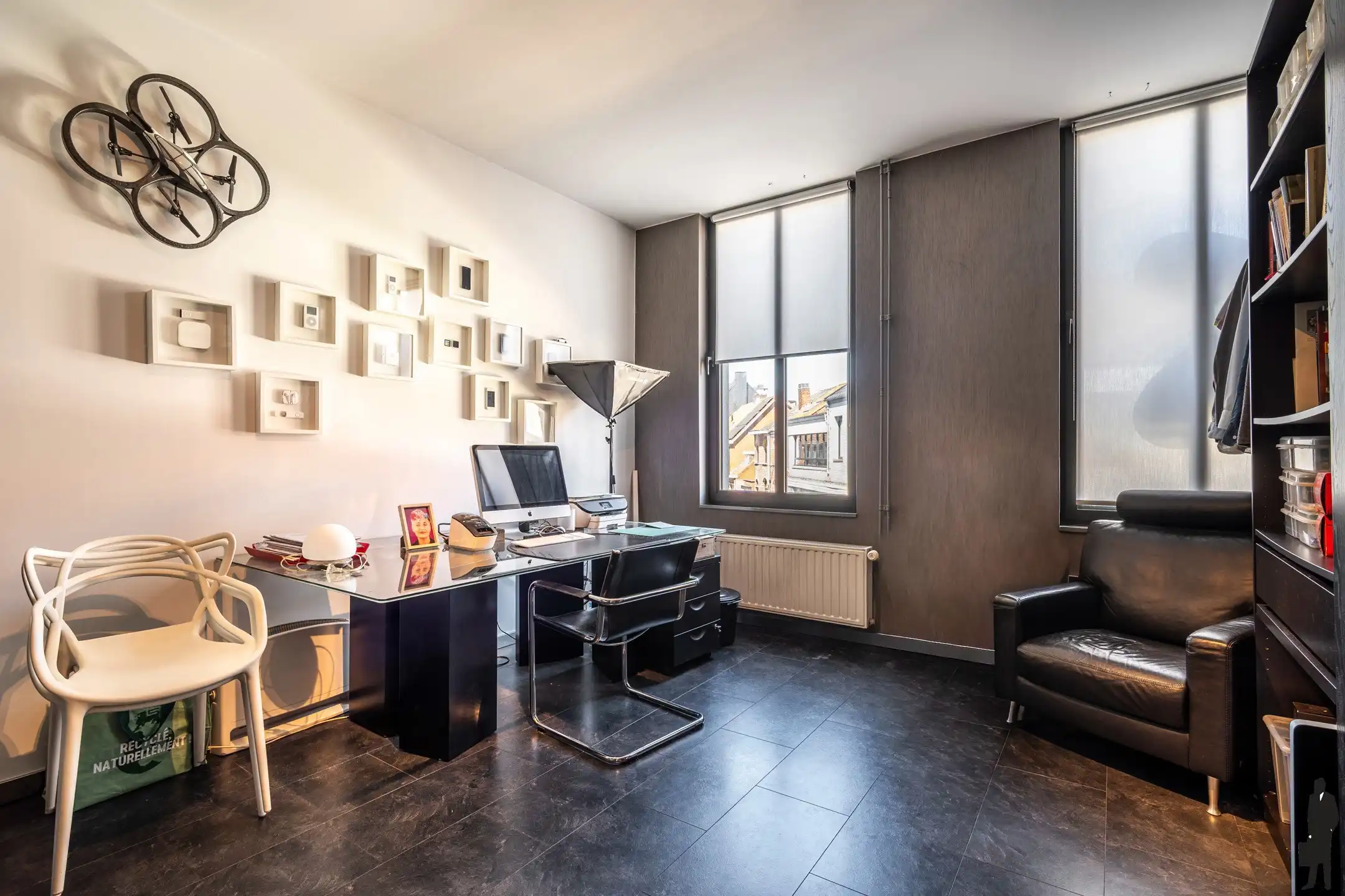 Zonnige stadswoning met riante tuin - 3 à 5 slpk., 5 étages foto 11