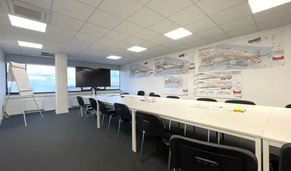 Ingericht kantoor te huur in North Trade Building Antwerpen foto 6