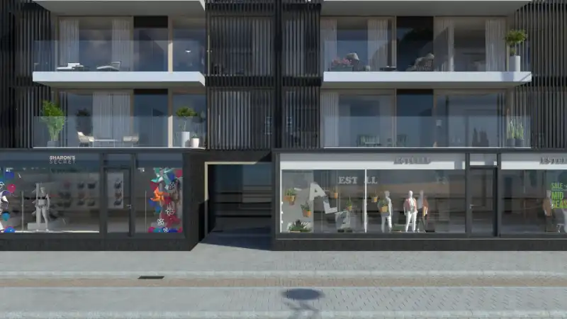 Centraal gelegen handelspand te Koksijde-Bad foto {{pictureIndex}}