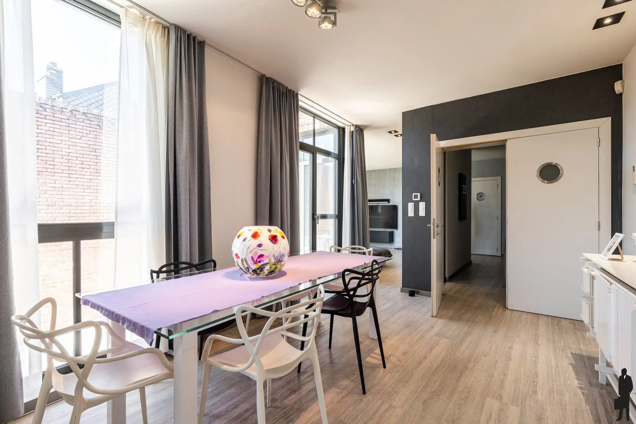 Zonnige stadswoning met riante tuin - 3 à 5 slpk., 5 étages foto 8
